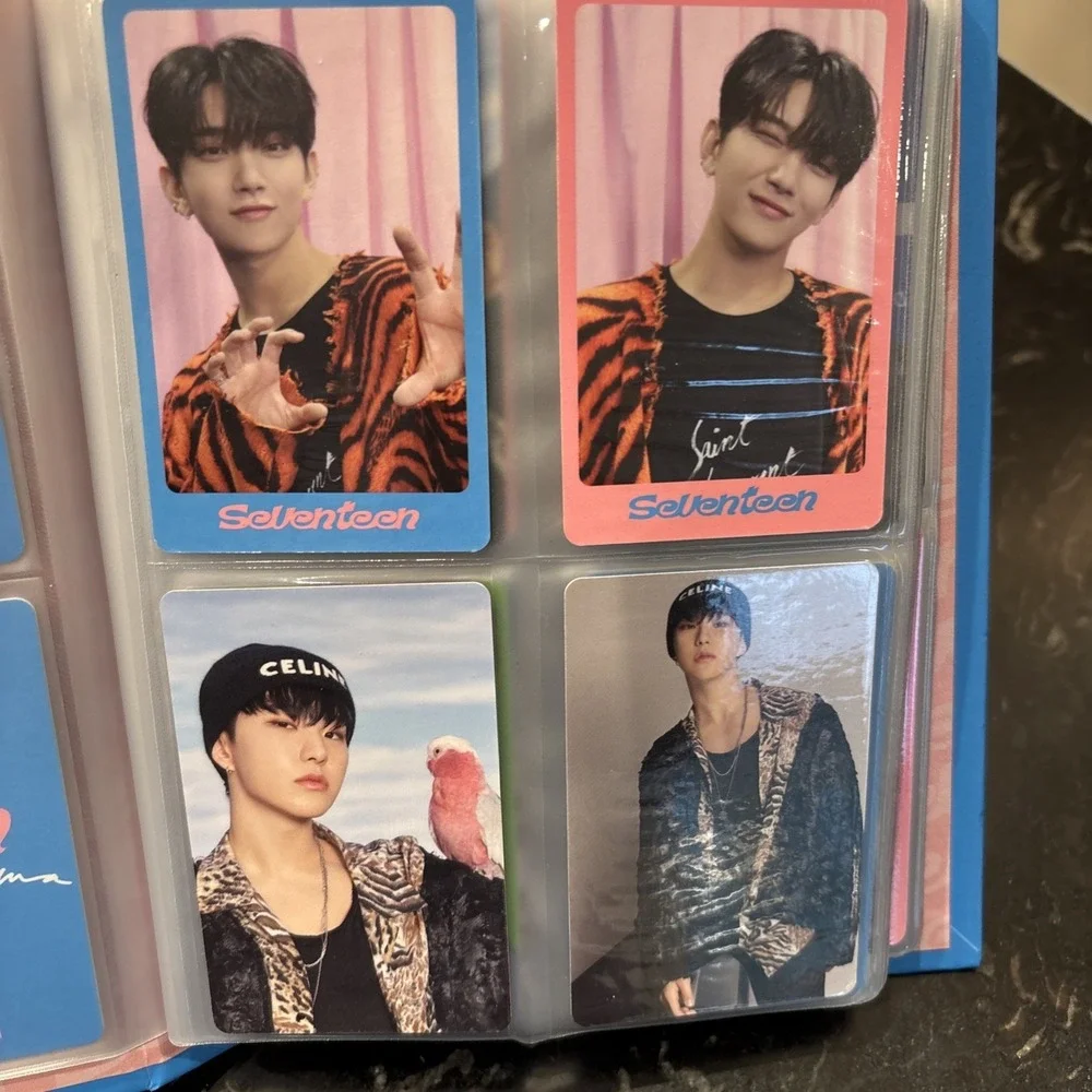 Seventeen + Jun Dicon Photocard Set W/Case- Lot Of 81